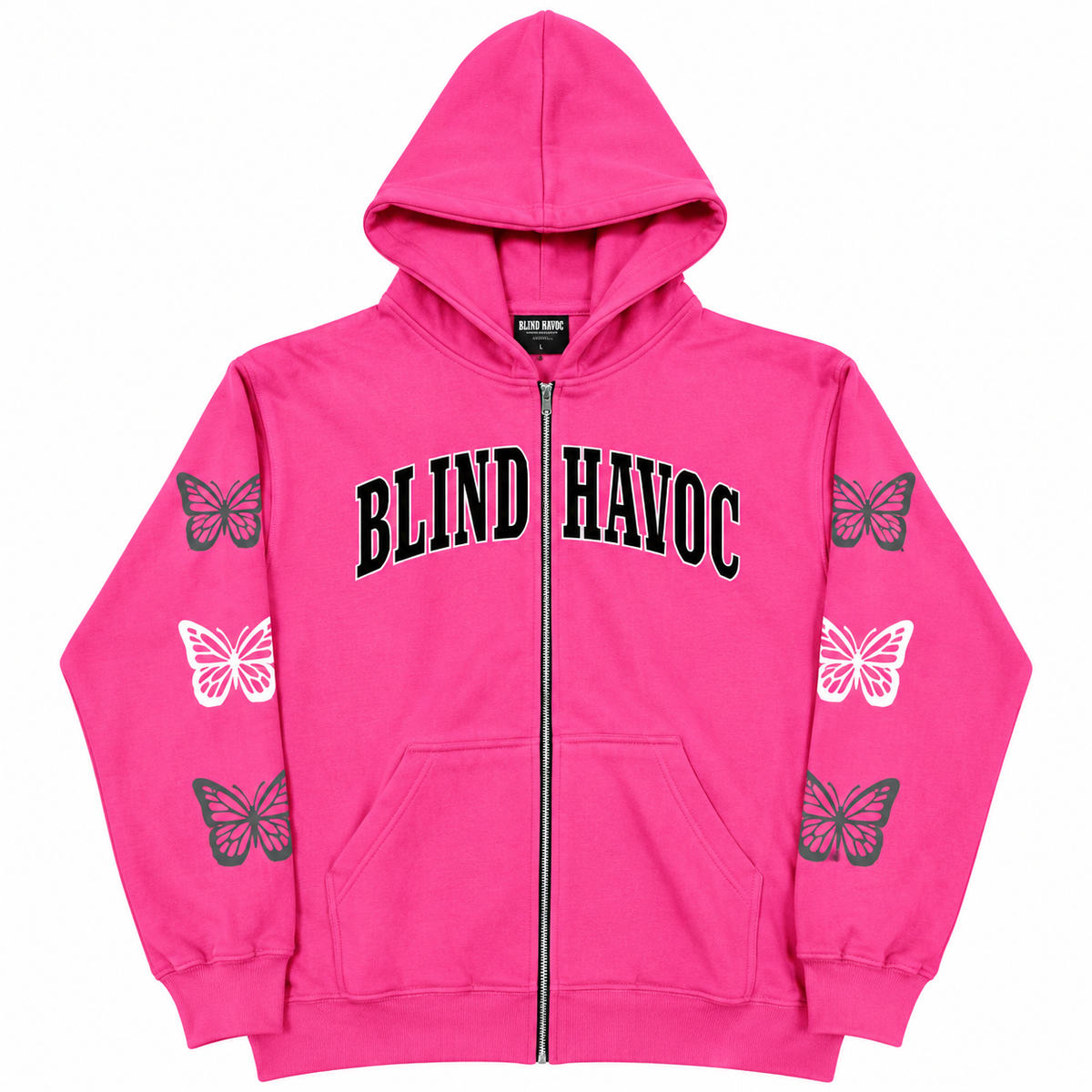 The World Needs Love Zip-up [Pink]