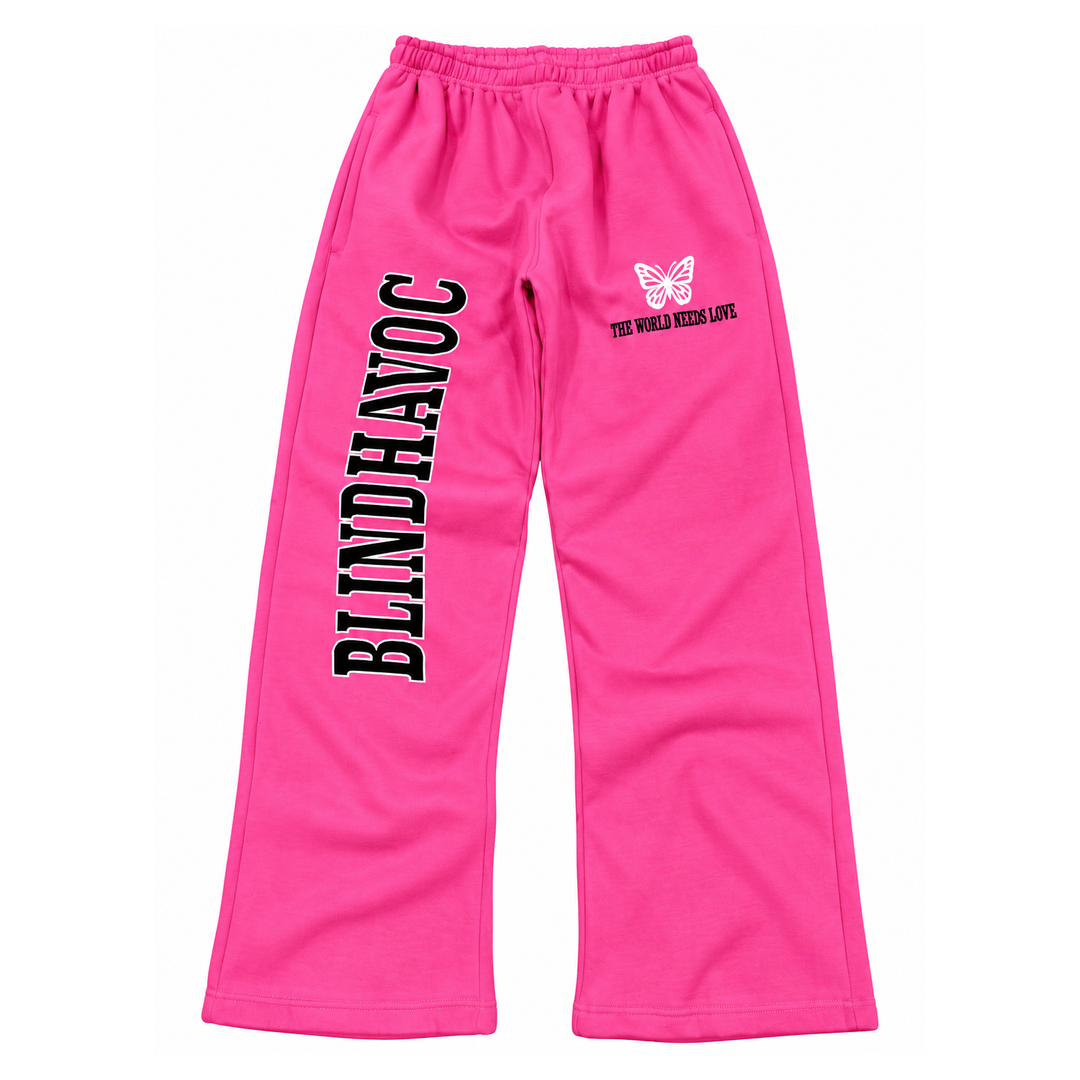 The World Needs Love Sweats [Pink]