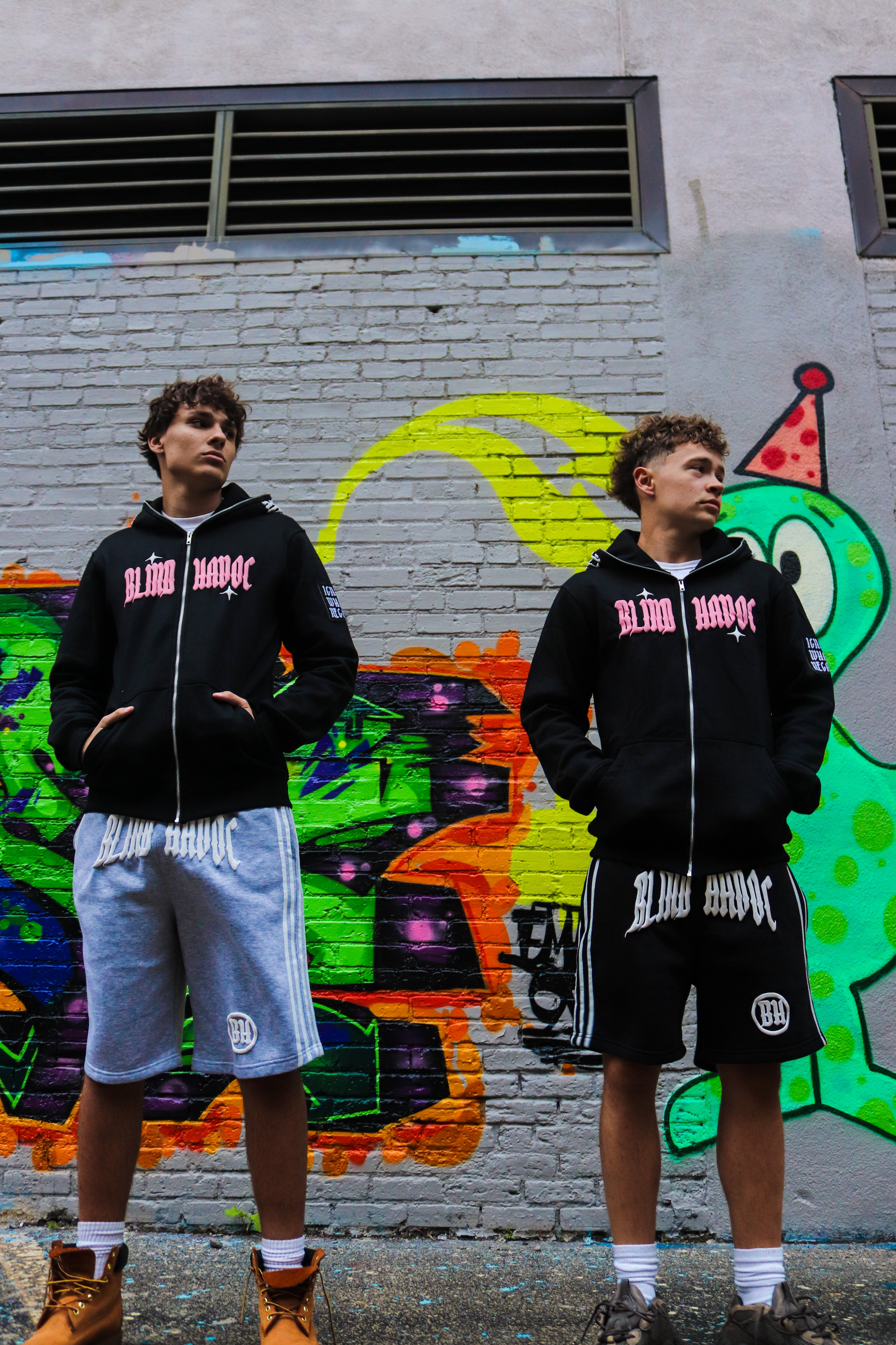 Limited Edition 'Ignore What's Negative Patch' Full Zip [Black & Pink]