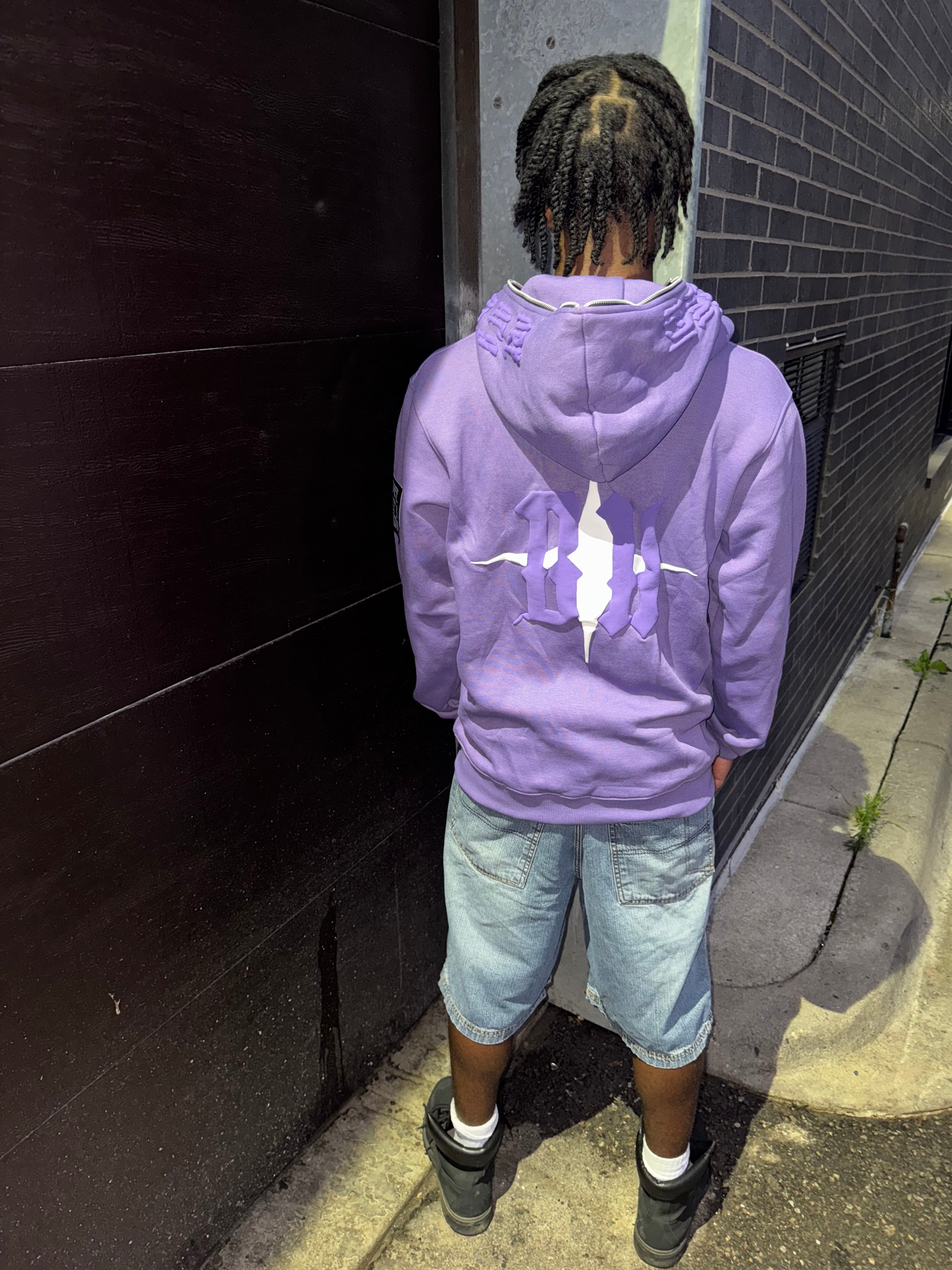 Limited Edition 'Ignore What's Negative' Patch Full Zip [Lavender]