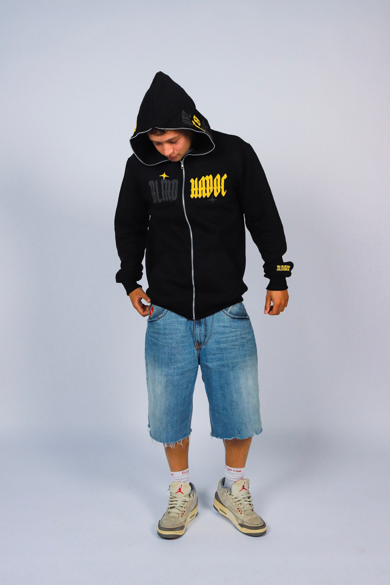 Color Rush Full Zip [Black & Yellow]