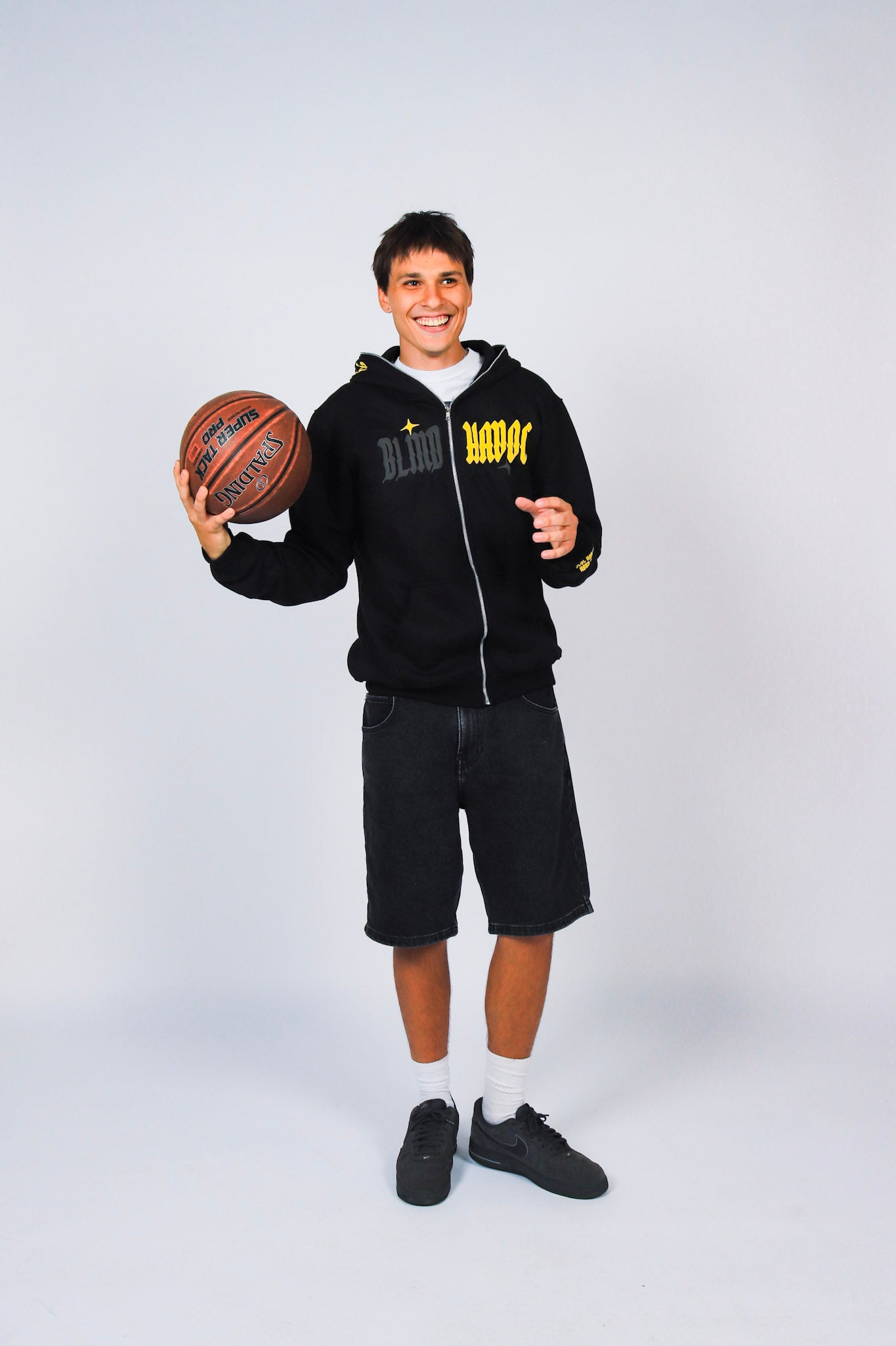 Color Rush Full Zip [Black & Yellow]