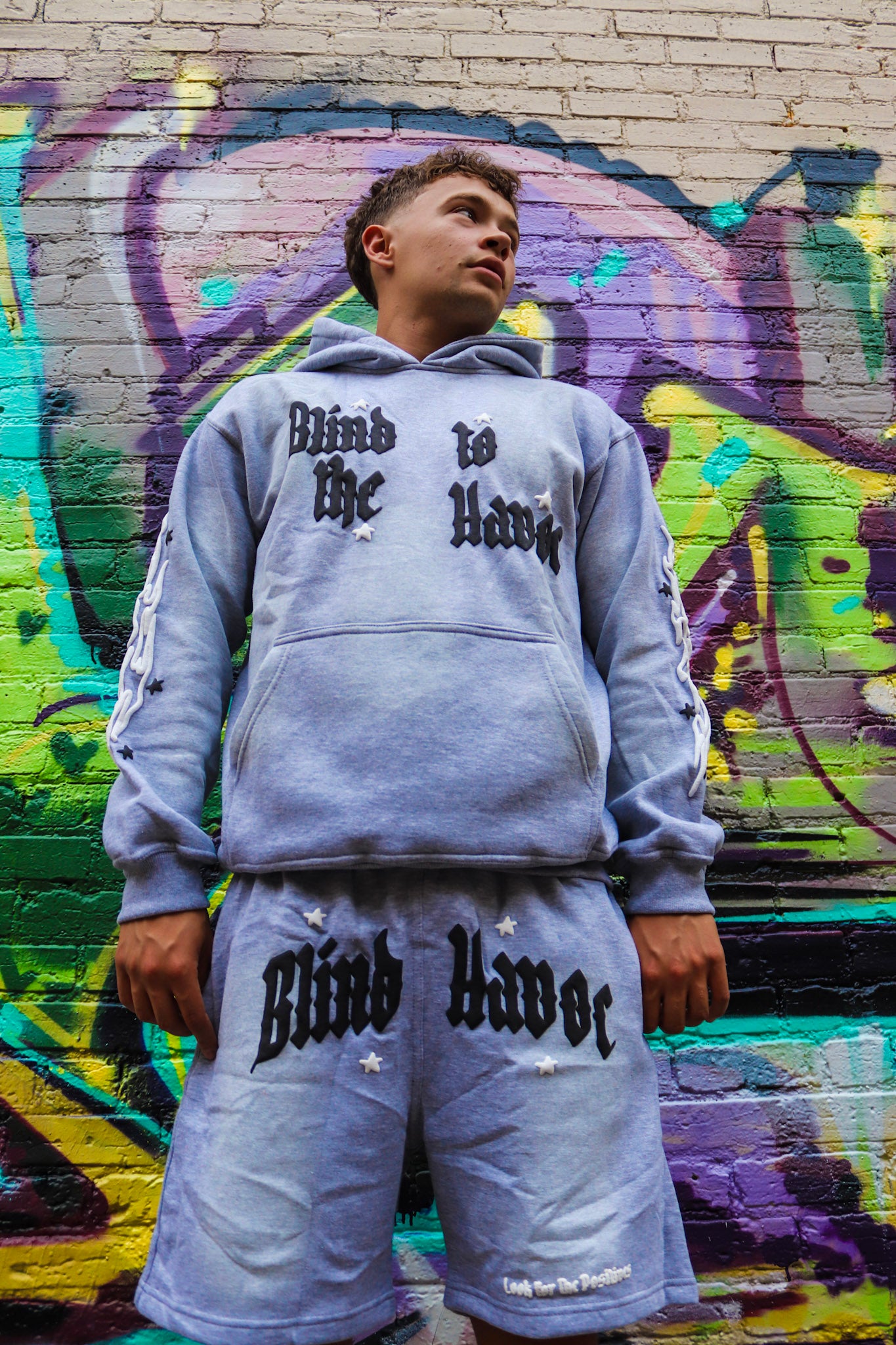Blind Havoc Cotton Shorts [Gray]