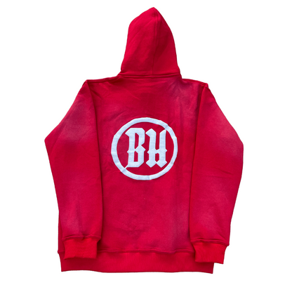 Sun fade Zip up [Red]