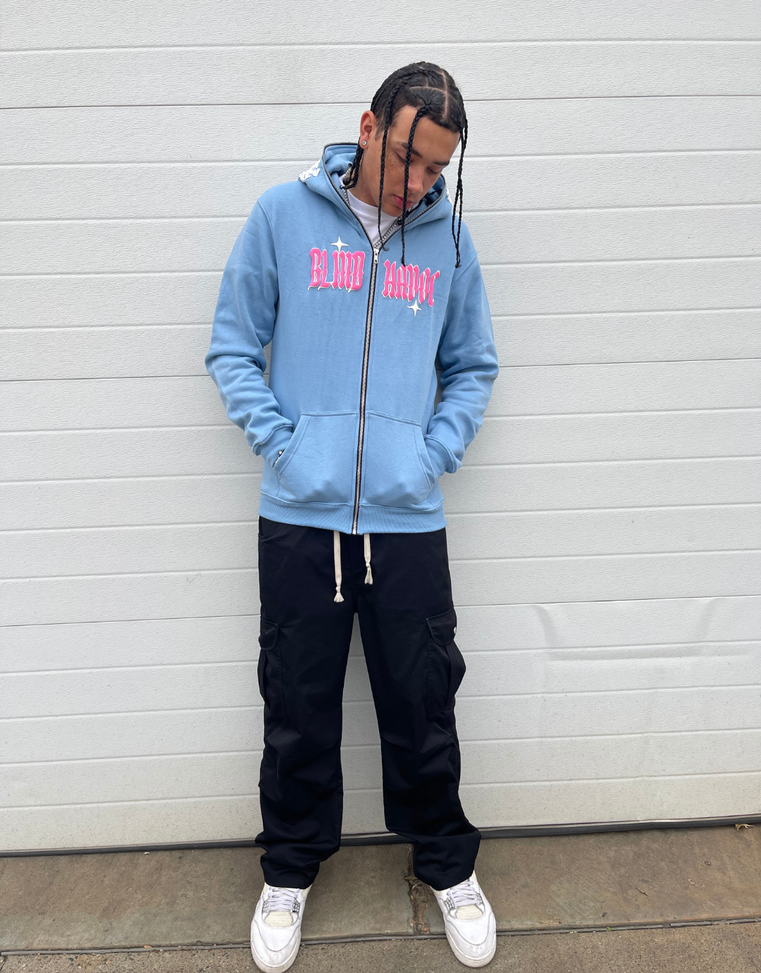 Blind Havoc Full Zip-Up [Cotton candy]