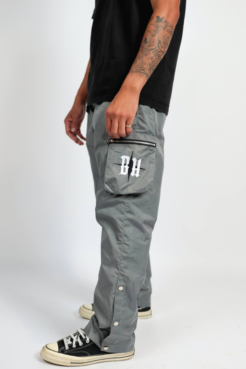 Nylon Cargos [Grey]