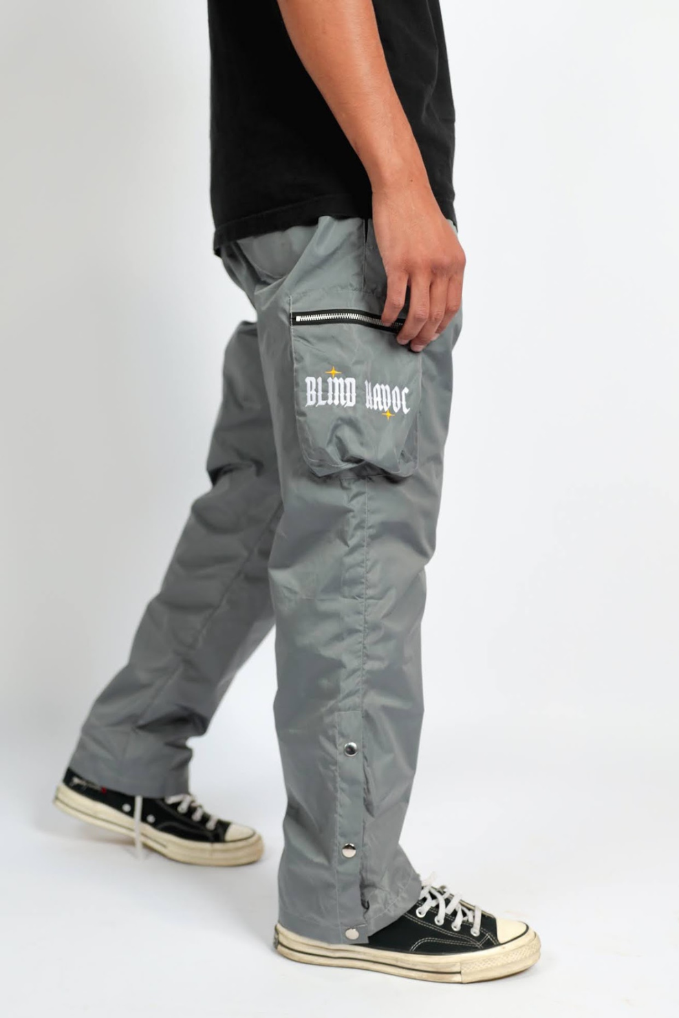 Nylon Cargos [Grey]