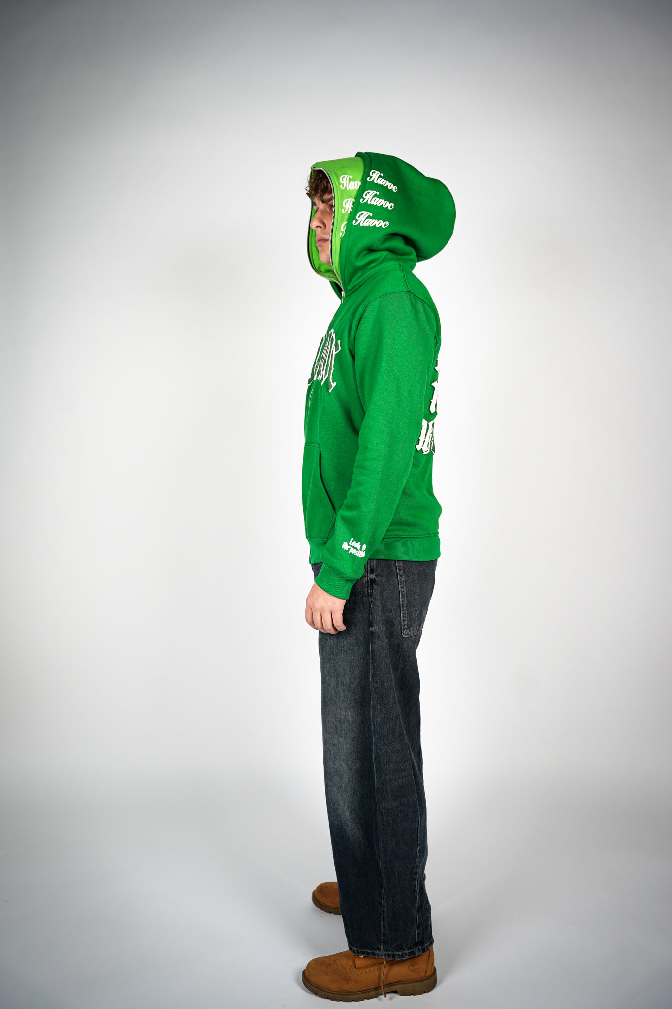 Limited Edition Double Hooded Full Zip [Green]