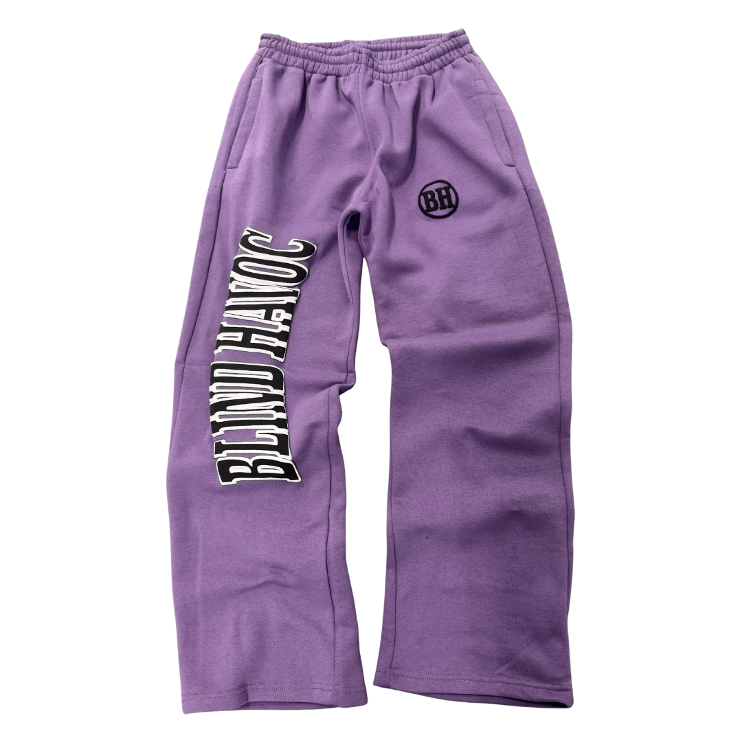 World Needs Love Matching Sweats [Lavender]