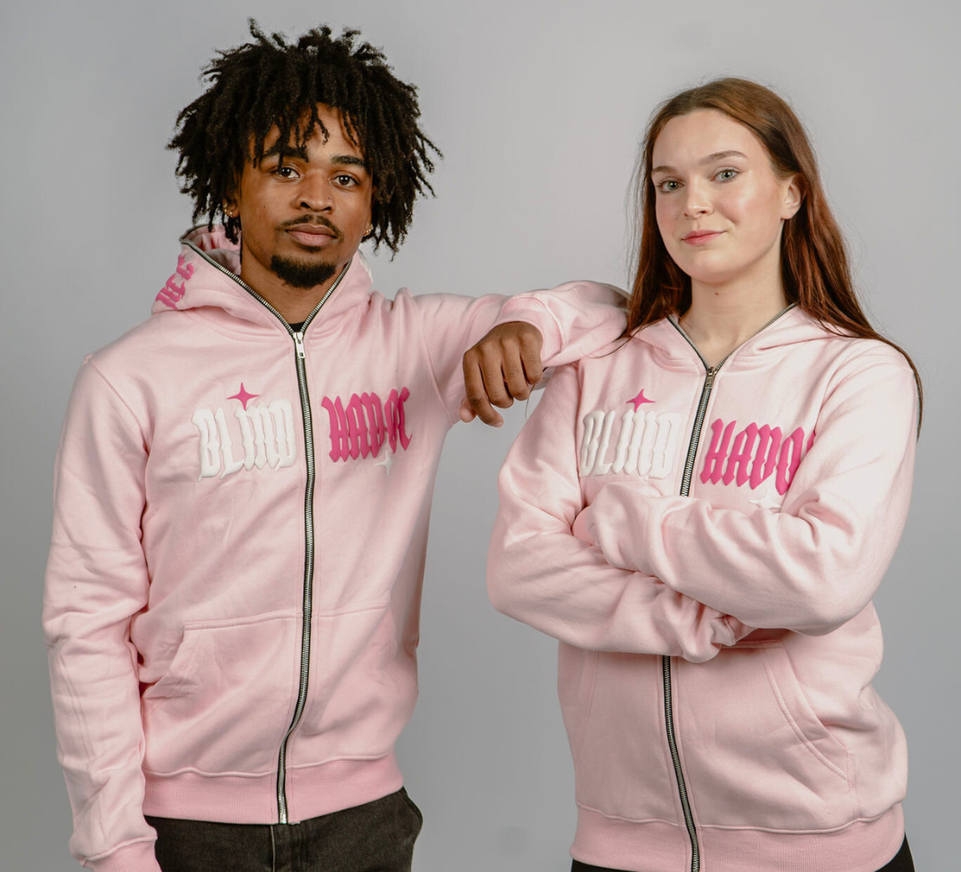 Split Full Zip Light Pink [Limited Edition]