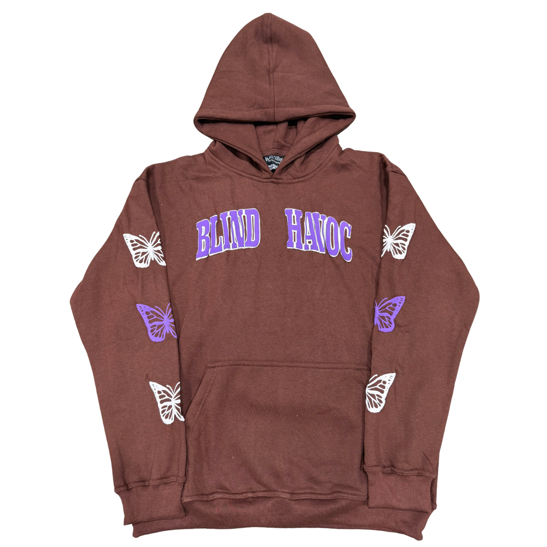 The World Needs Love Hoodie [Brown]