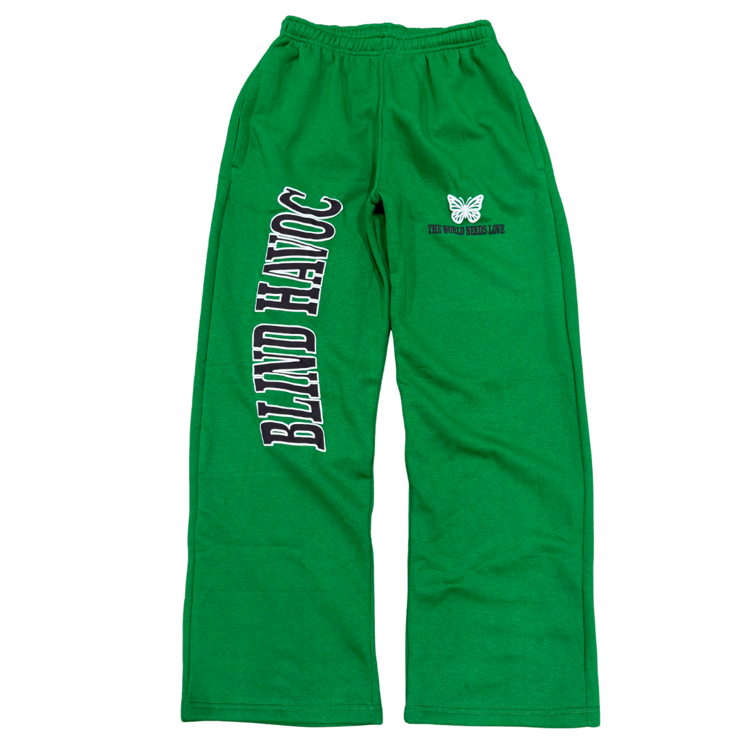 The World Needs Love Sweats [Green]