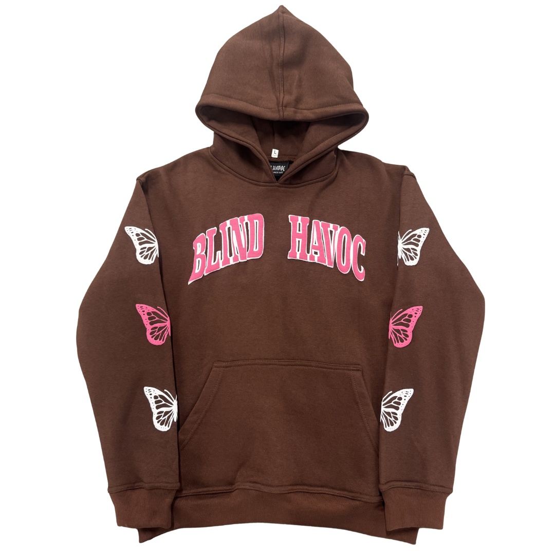 The World Needs Love Hoodie [Brown]