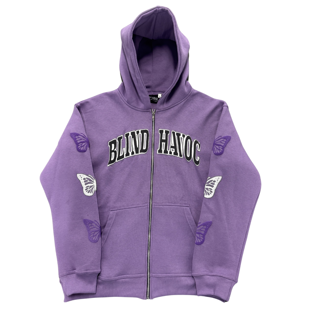 The World Needs Love Zip [Lavender]