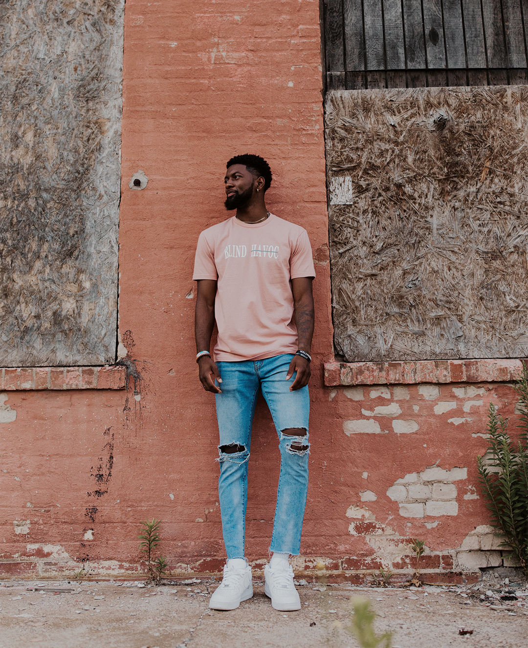 Love Over Hate Tee [Pink]