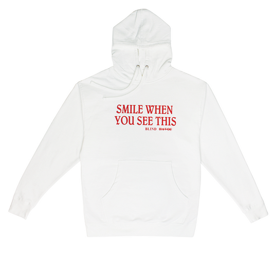 Smile When You See This Hoodie [Red]